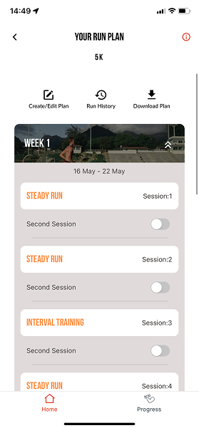 Expert Running Sessions